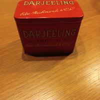 Scatola in latta Darjeeling Richmond Calcutta 1997