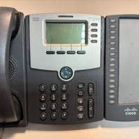 Telefoni VoIP Cisco SPA 504G + SPA 500S