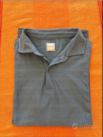 Polo uomo Dan John taglia 3XL - Blu Avio / Grigio