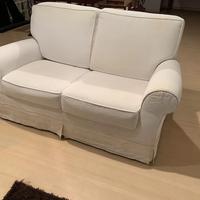 divani   n.2   cm 160x90  tessuto bianco