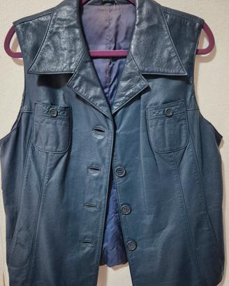Giacca smanicata donna vintage 