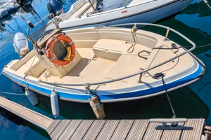 barca open 5 metri motore Honda 40 hp