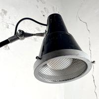 Lampada industriale vintage da tavolo Seminara 60s