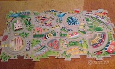 Pista città a puzzle