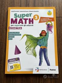 libro di Geometria "Super Math 3".
