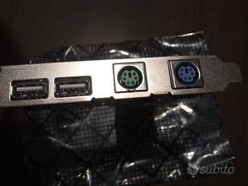 ps/2 ps2 pci 2 usb 2.0 usb2.0 adattatore scheda es