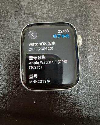 Apple Watch SE 2 Gen  44 mm Argento