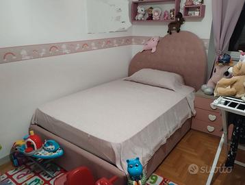letto contenitore + comodino