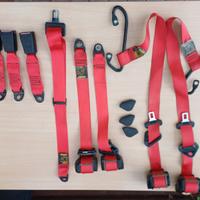 Kit cinture rosse FIAT UNO TURBO