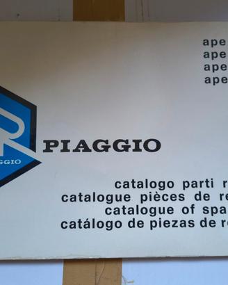 Catalogo ricambi Ape Piaggio del 1979