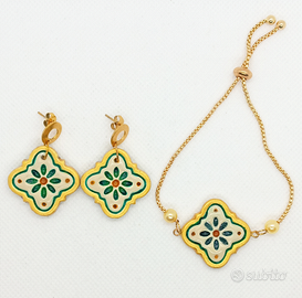 Orecchini e Bracciale coordinato