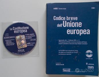 Codice breve dell'UNIONE EUROPEA con CD rom