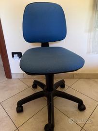 sedia girevole da scrivania