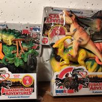 Dinosauri di gomma n.2 confezioni 