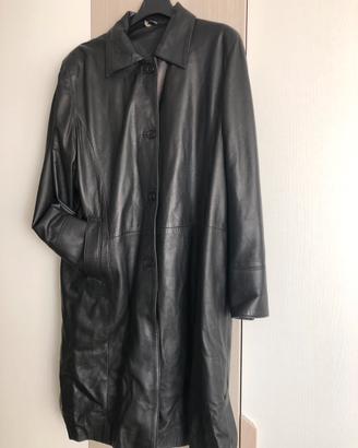 Cappotto in vera pelle