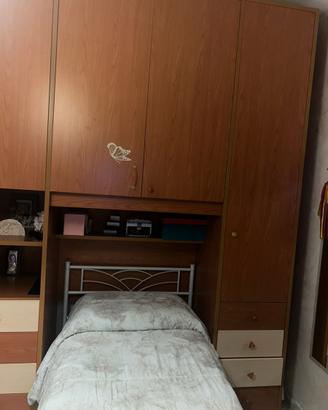 Cameretta a ponte completa + 2 letti singoli