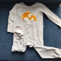 Calda tutina/pigiama (velour) tg 92cm