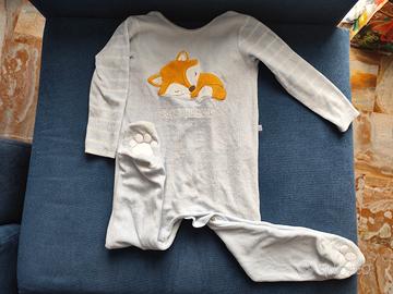Calda tutina/pigiama (velour) tg 92cm