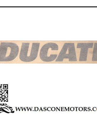 1 Adesivo Serbatoio Ducati Grigio Scuro originale