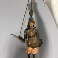 Marionetta Cavaliere Vintage Artigianale