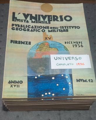 Annate 1934-1935-1936  della rivista mensile "L'U