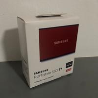 SSD Samsung 500gb T7 hard disk