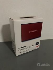 SSD Samsung 500gb T7 hard disk