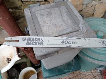 Barra motosega 40 cm black Decker