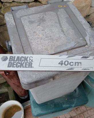 Barra motosega 40 cm black Decker
