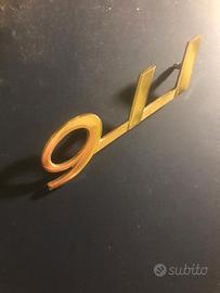 scritta originale  911 porsche