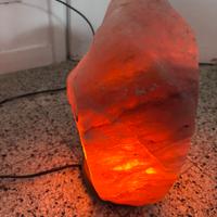 Lampada di Sale Himalayano Grande, Luce Calda