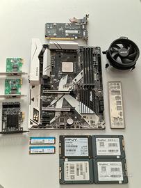 32GB + 4tb nvme + 4x ssd + Ryzen 7 1700 + X370 +++