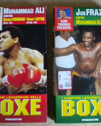 Alì, Frazier, I campioni leggendari della boxe vhs