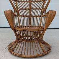 POLTRONA RATTAN E BAMBÙ 