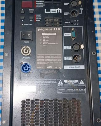 n. 2 Amplificatori finale Lem Pegasus 18