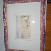 Quadro acquerello Franco Corrocher