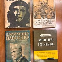 Lotto 4 libri storici Novecento Guerra, ideologie