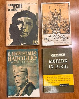 Lotto 4 libri storici Novecento Guerra, ideologie