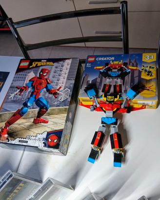 LEGO SPIDERMAN + LEGO VOLTRON TUTTO 35€