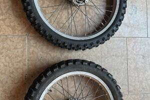 Coppia cerchi enduro HM 50