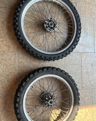 Coppia cerchi enduro HM 50