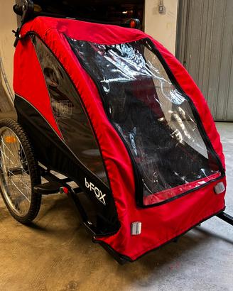 Carrello per  trasporto bambini e passeggino