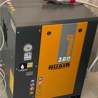 Compressore d'aria rotativo a vite