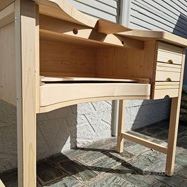 Banco da orafo professionale nuovo in legno 120x60