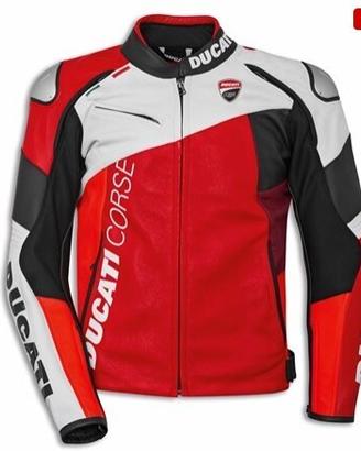 Giacca Ducati Corse C6 Bianca/Rossa/Nera