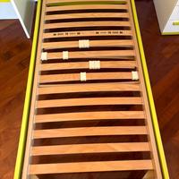 LETTO SINGOLO C/DOGHE E MATERASSO