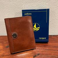 Portafogli uomo pelle marrone Navigare