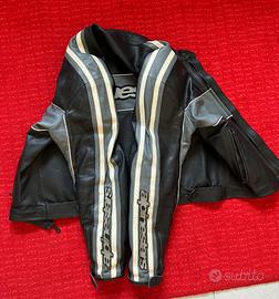 Giacca moto pelle alpinestar usata store
