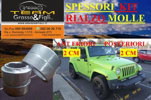 Kit Rialzo Jeep Wrangler Cherokee Compass