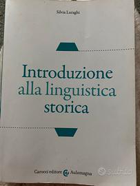 Introduzione alla linguistica storica Luraghi